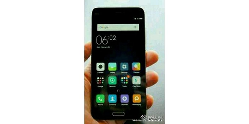 Xiaomi Mi 5 mini leak