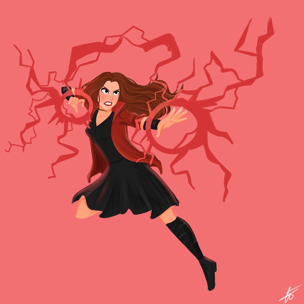 Scarlet Witch has go style!