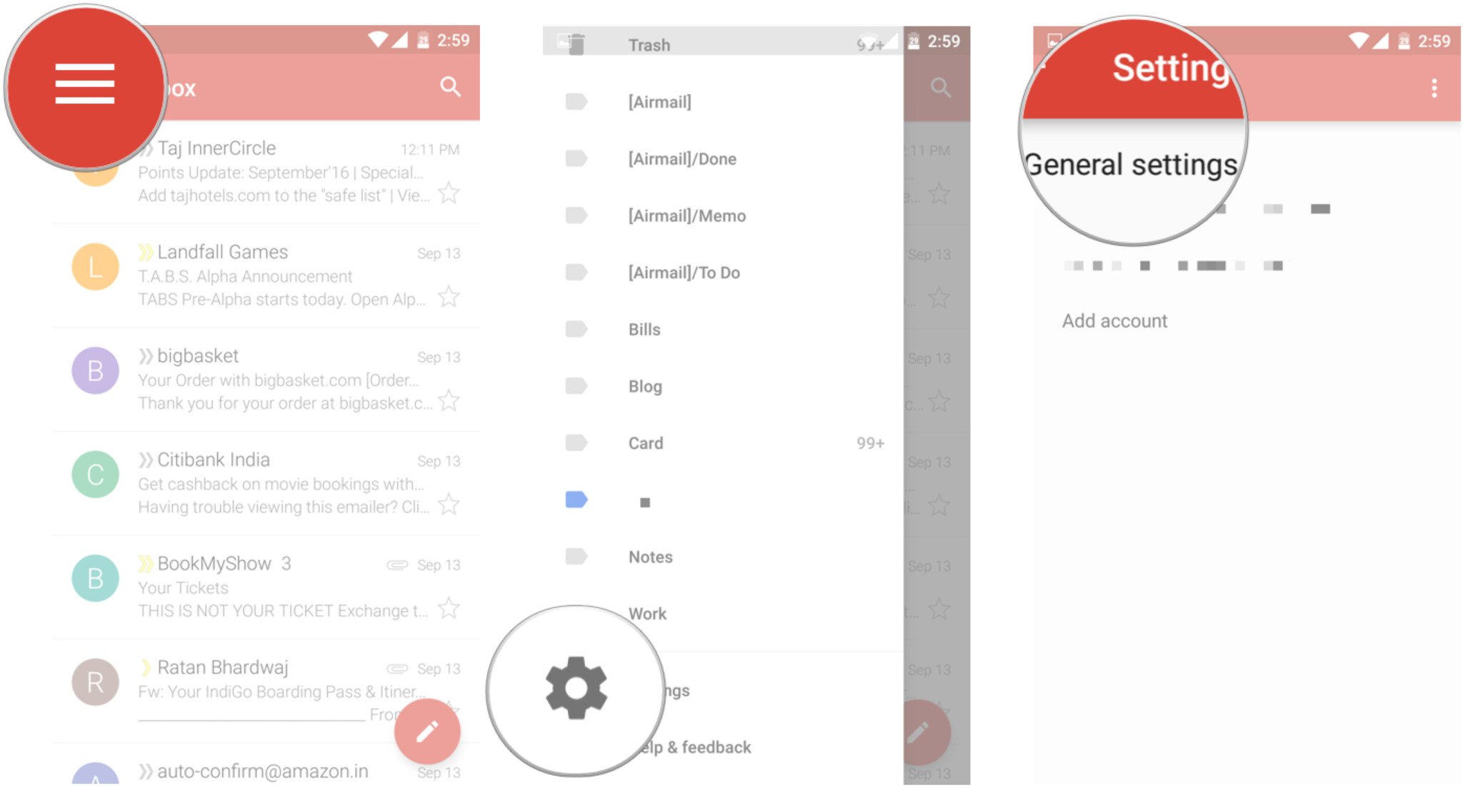 Find My Android Through Gmail