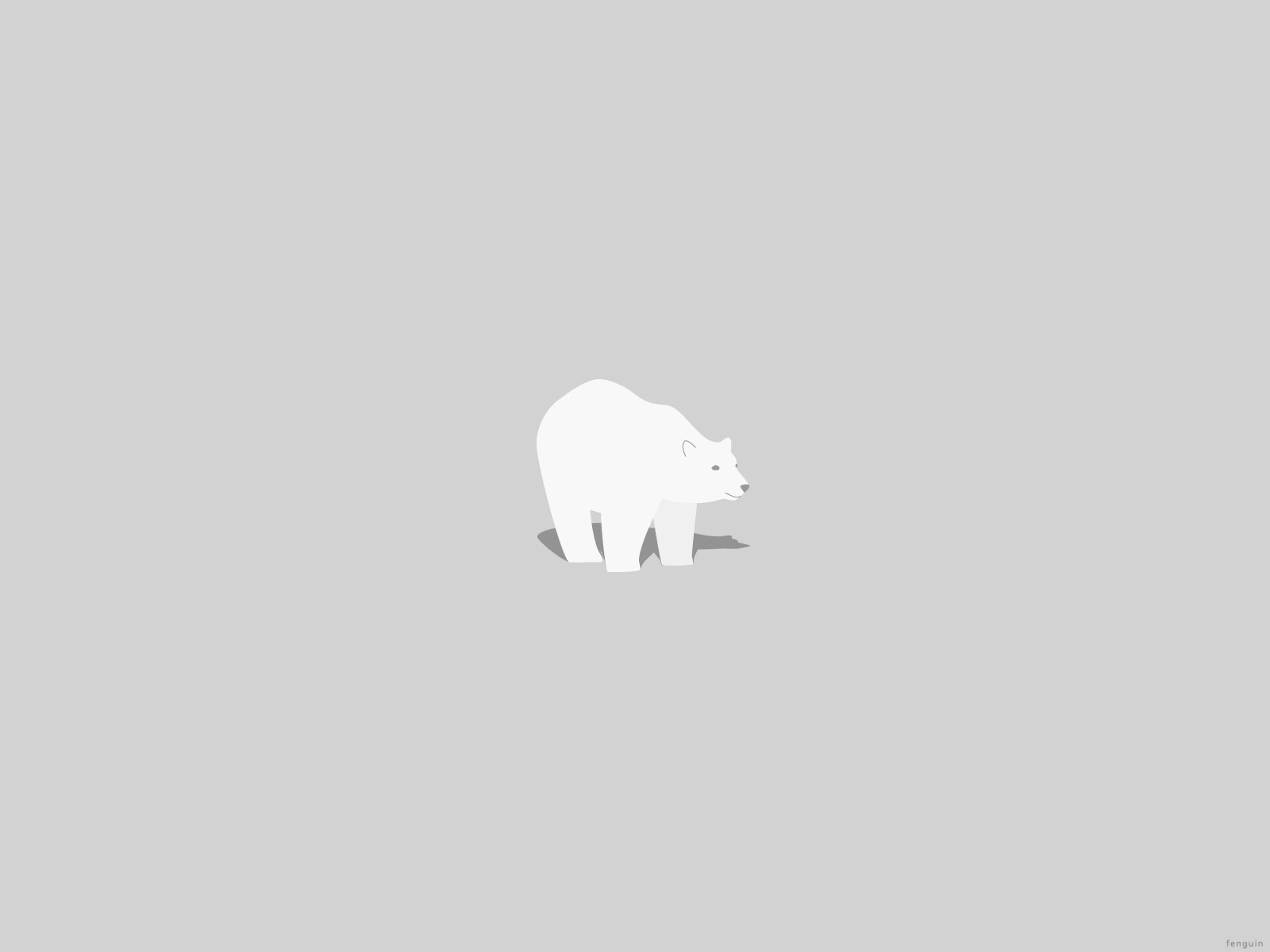 Minimal polar bear