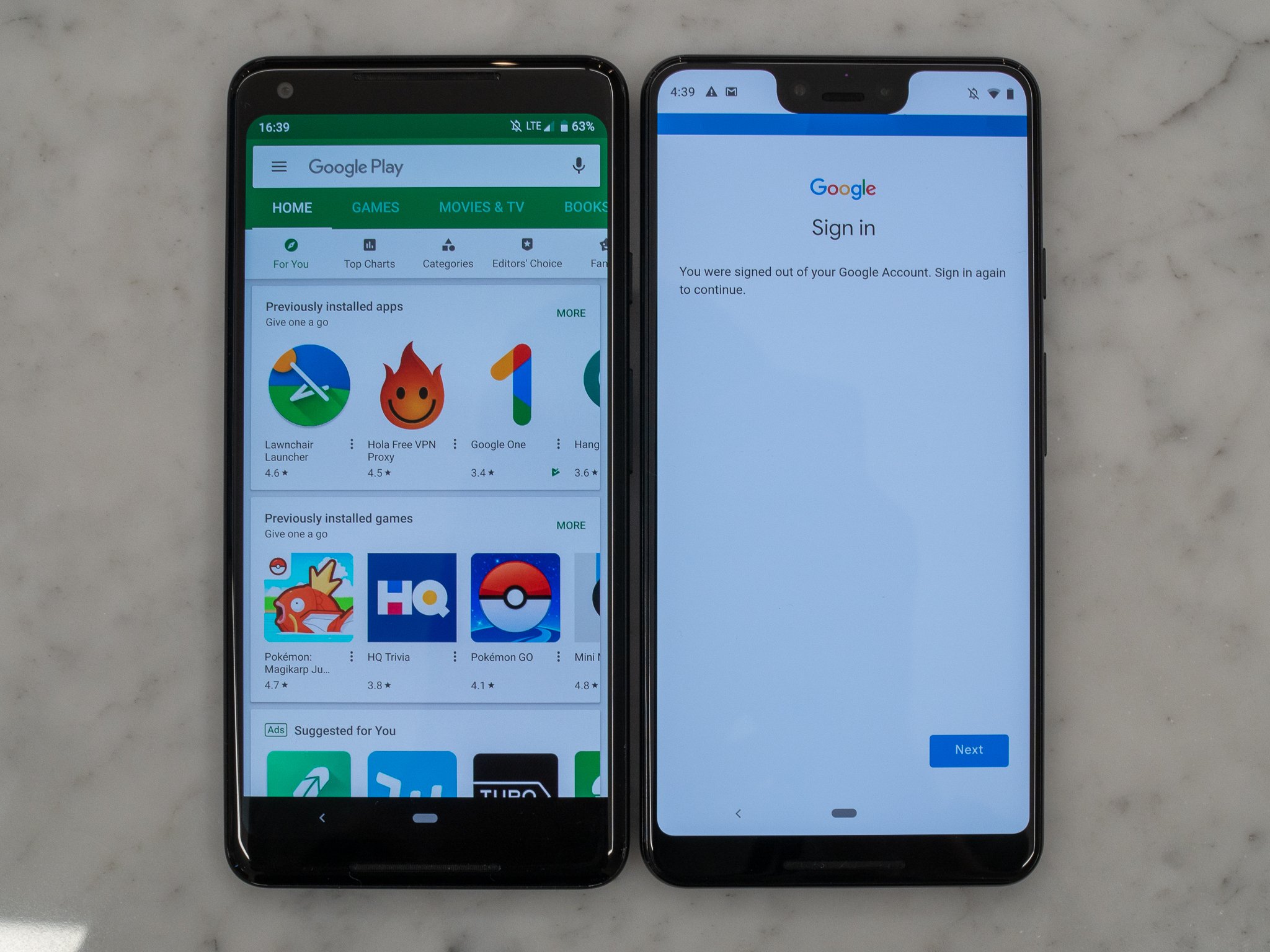 Google Pixel 3 XL vs. Google Pixel 2 XL: Should you ...