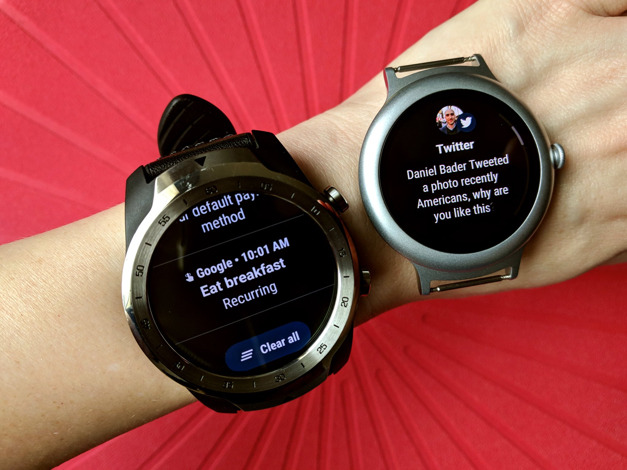 wear os iphone notifications