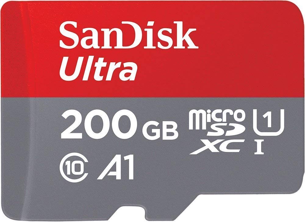  SanDisk 200GB Ultra MicroSDXC UHS-I Memory Card with Adapter