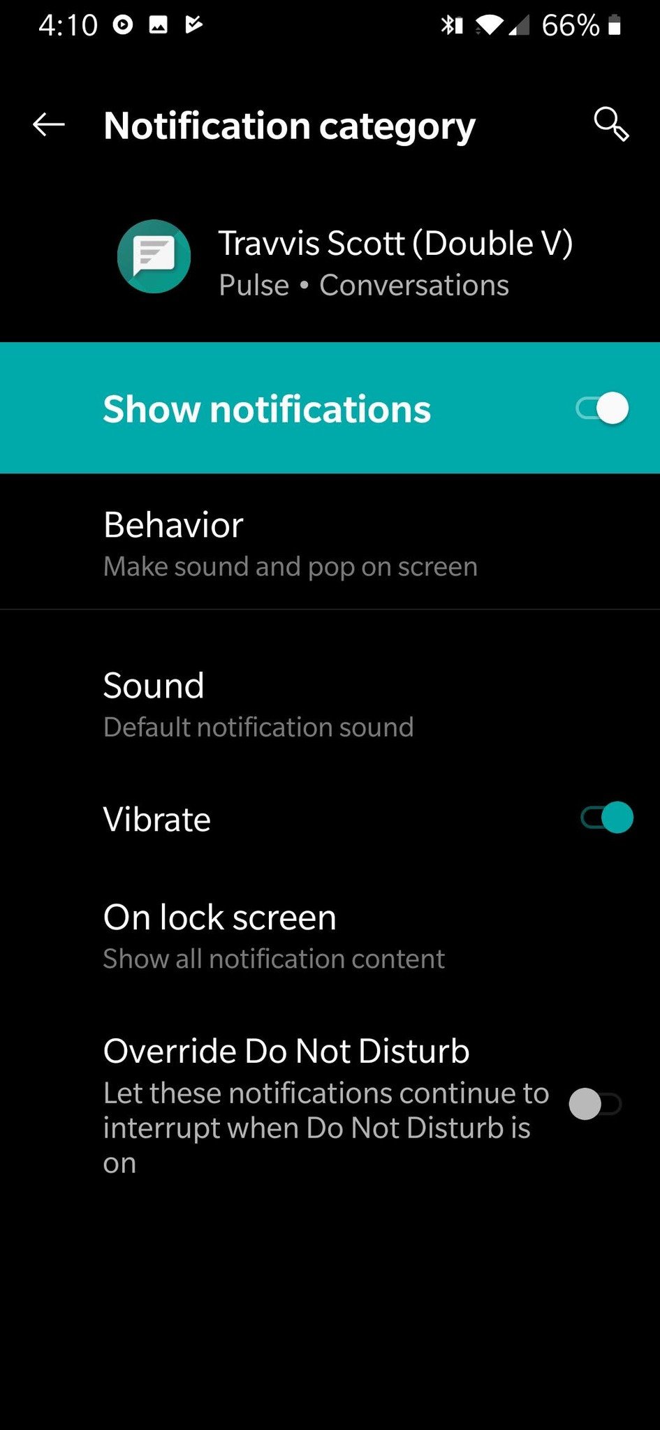 how to set busy tone on android