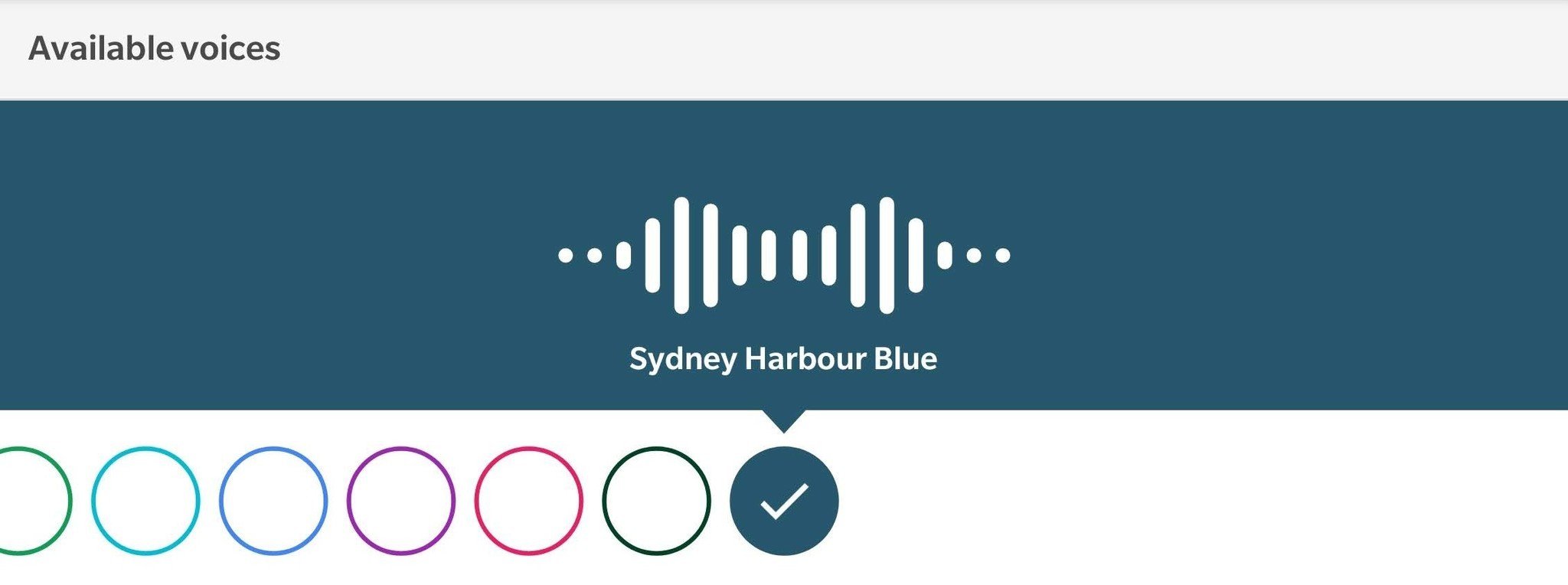 Sydney Harbour Blue