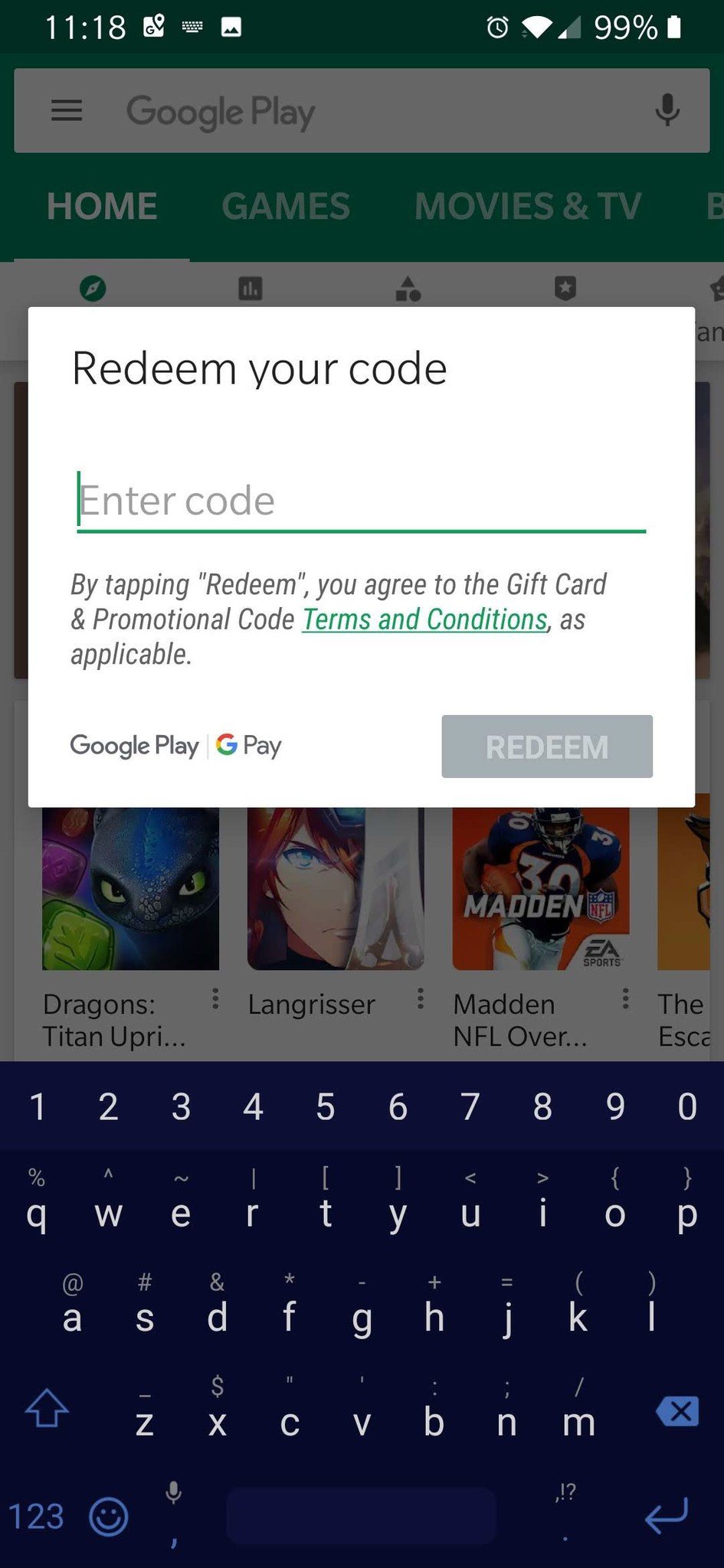 How To Use A Google Play Gift Card Android Central