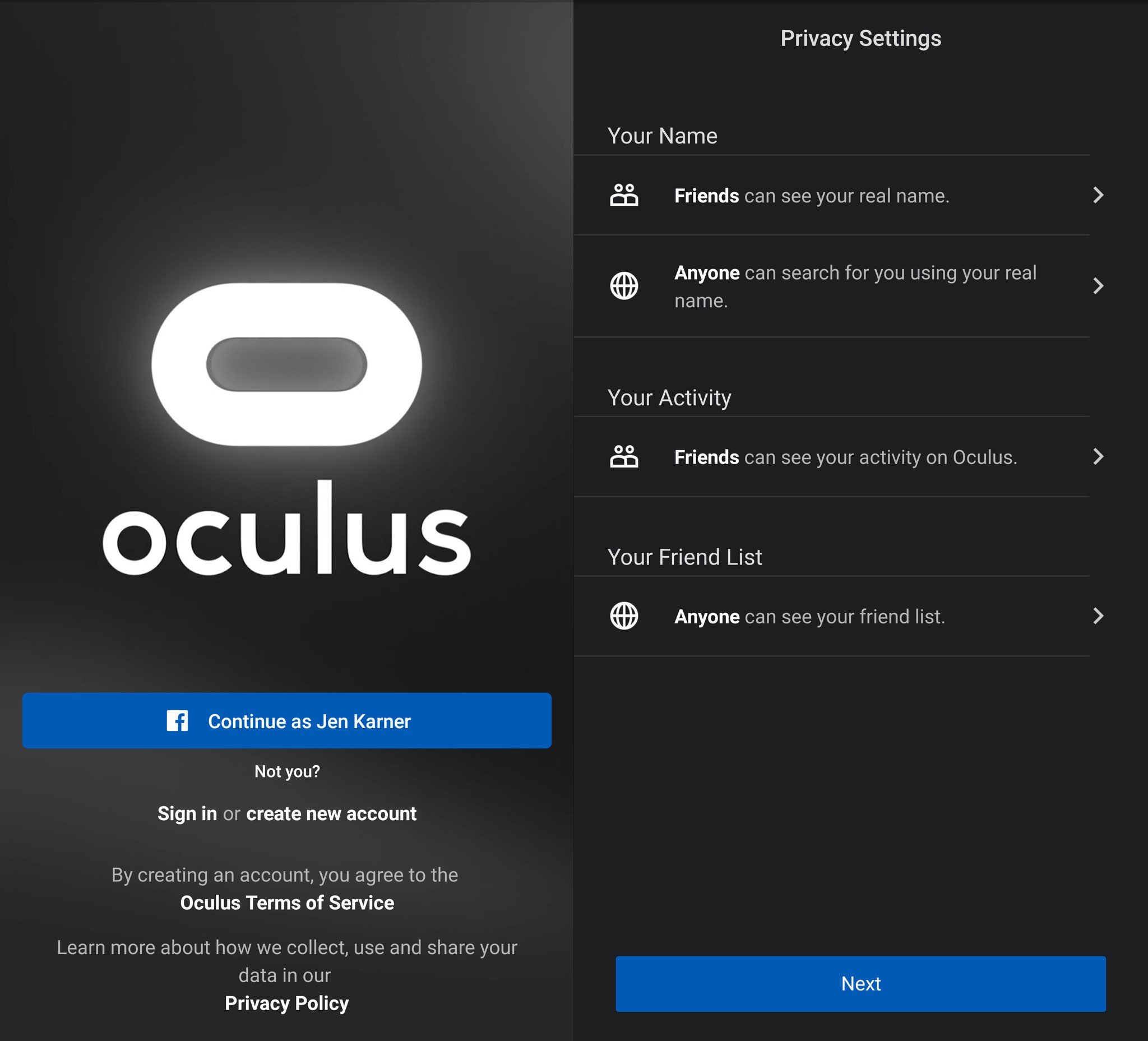 download oculus windows app
