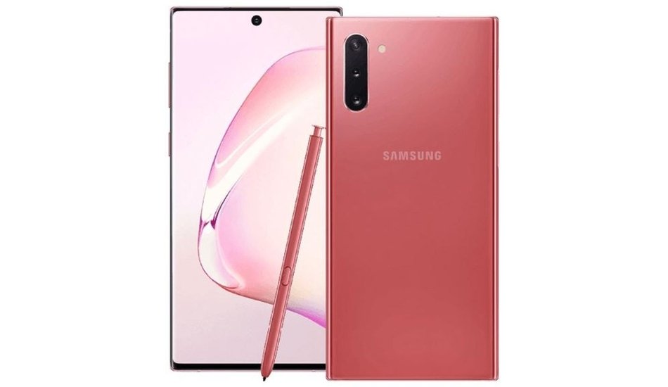 Это наш первый взгляд на Samsung Galaxy Note 10 в розовом 19