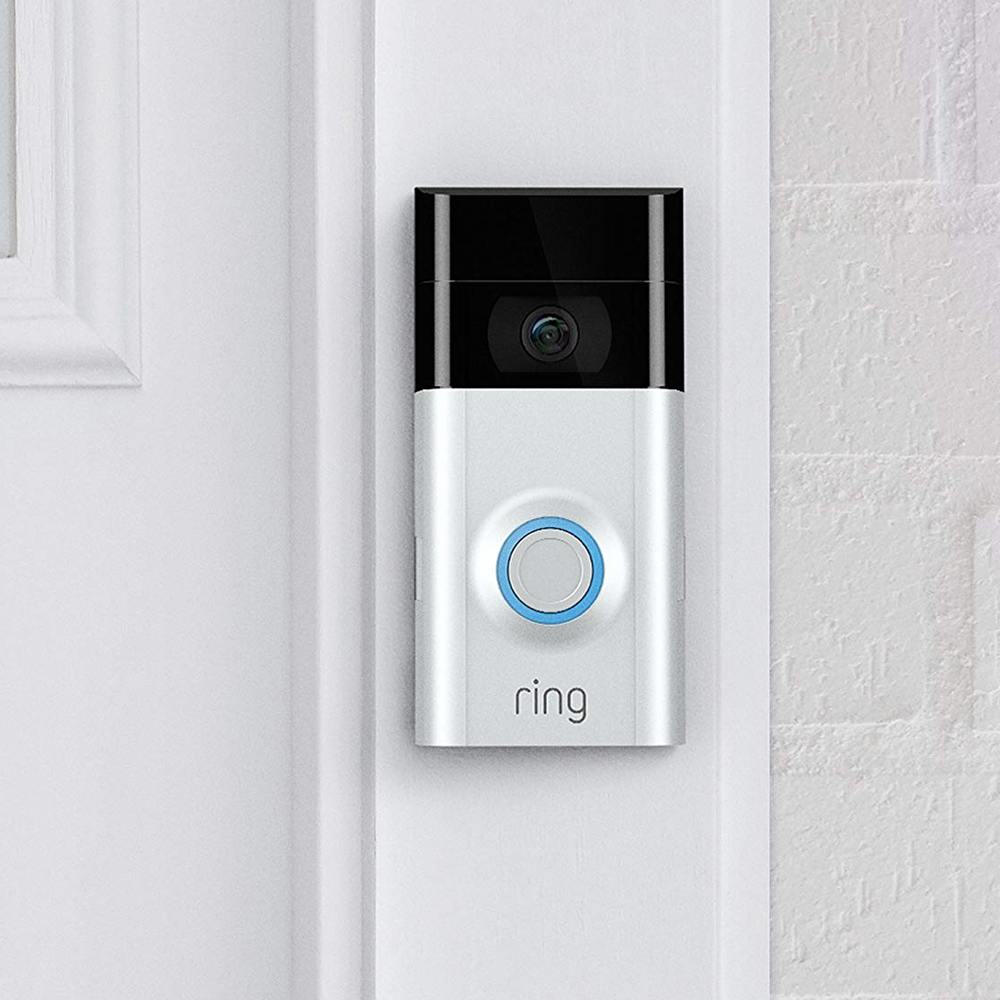 Monitor your front door with the Ring Video Doorbell 2 refurbished for