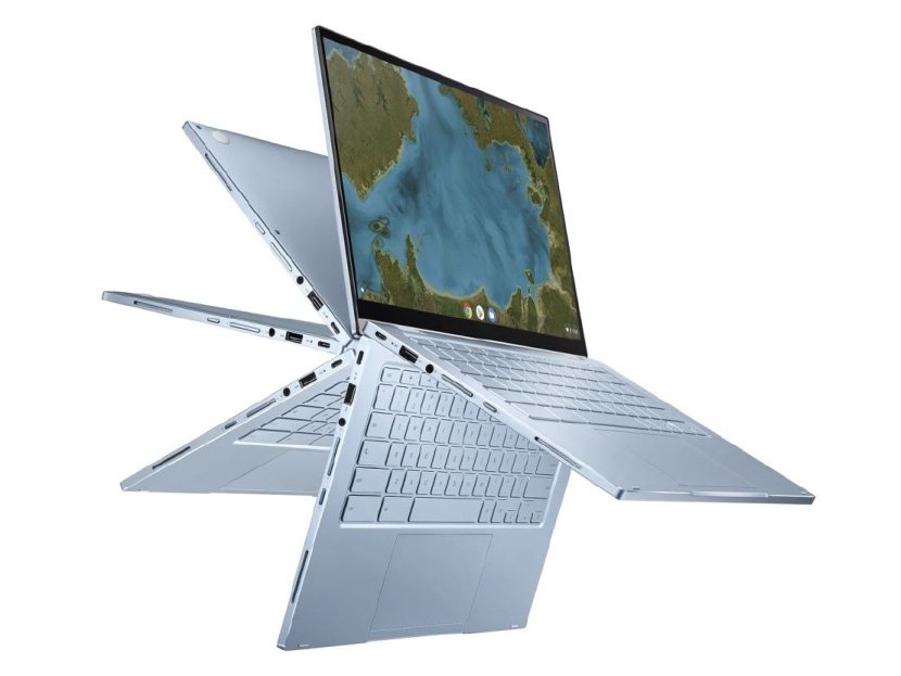Последний Chromebook Flip от ASUS имеет 14-дюймовый дисплей NanoEdge и шарнир на 360 градусов 53