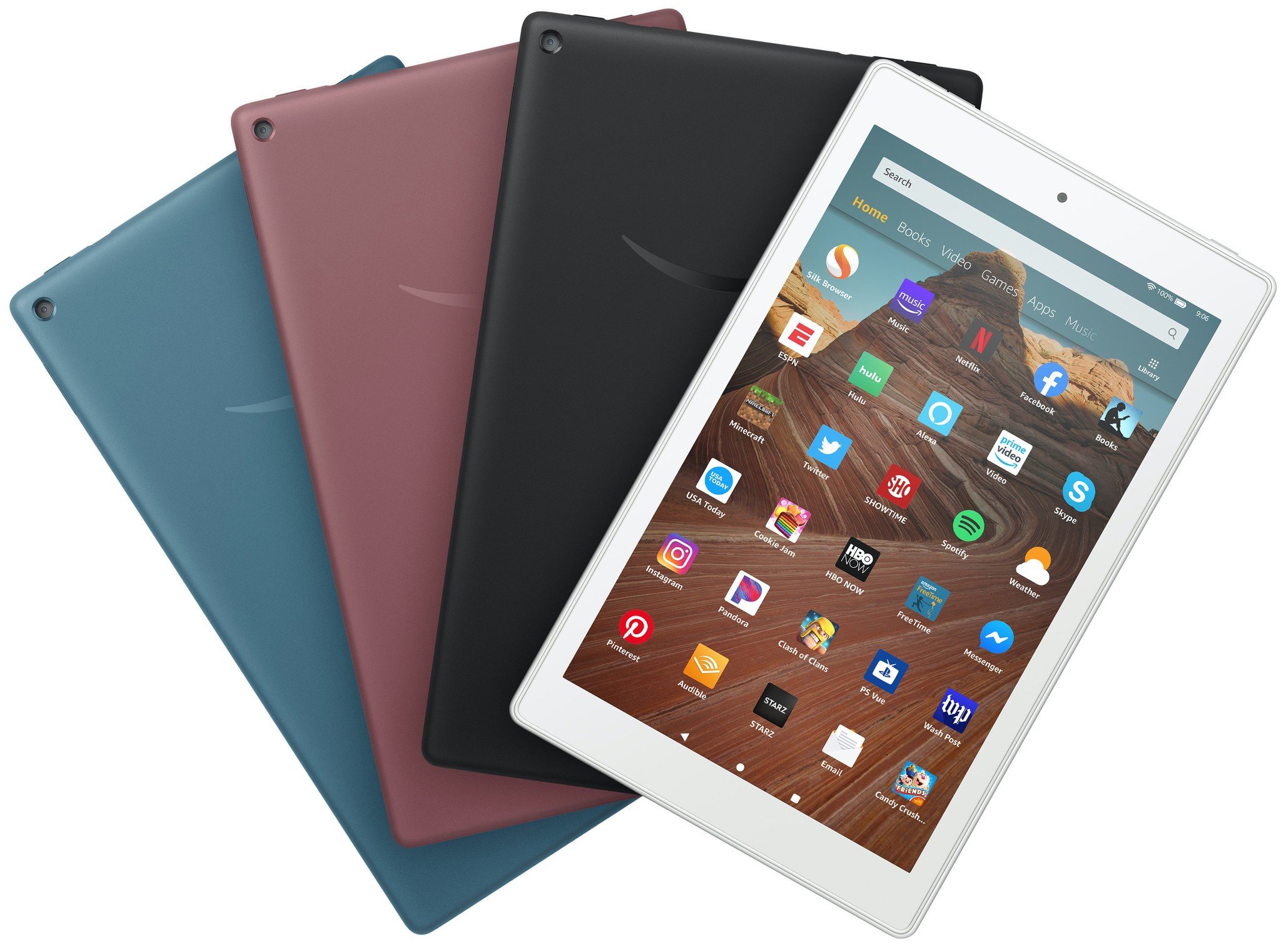 Amazon fire hd 10 colors official render