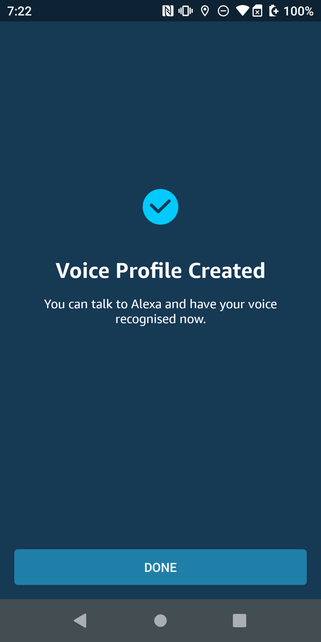 Alexa app voice profile 8