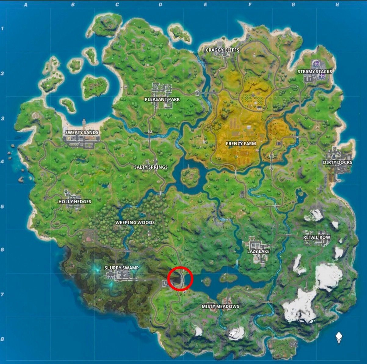 Fortnite How To Find The Hidden E In The Dive Loading Screen