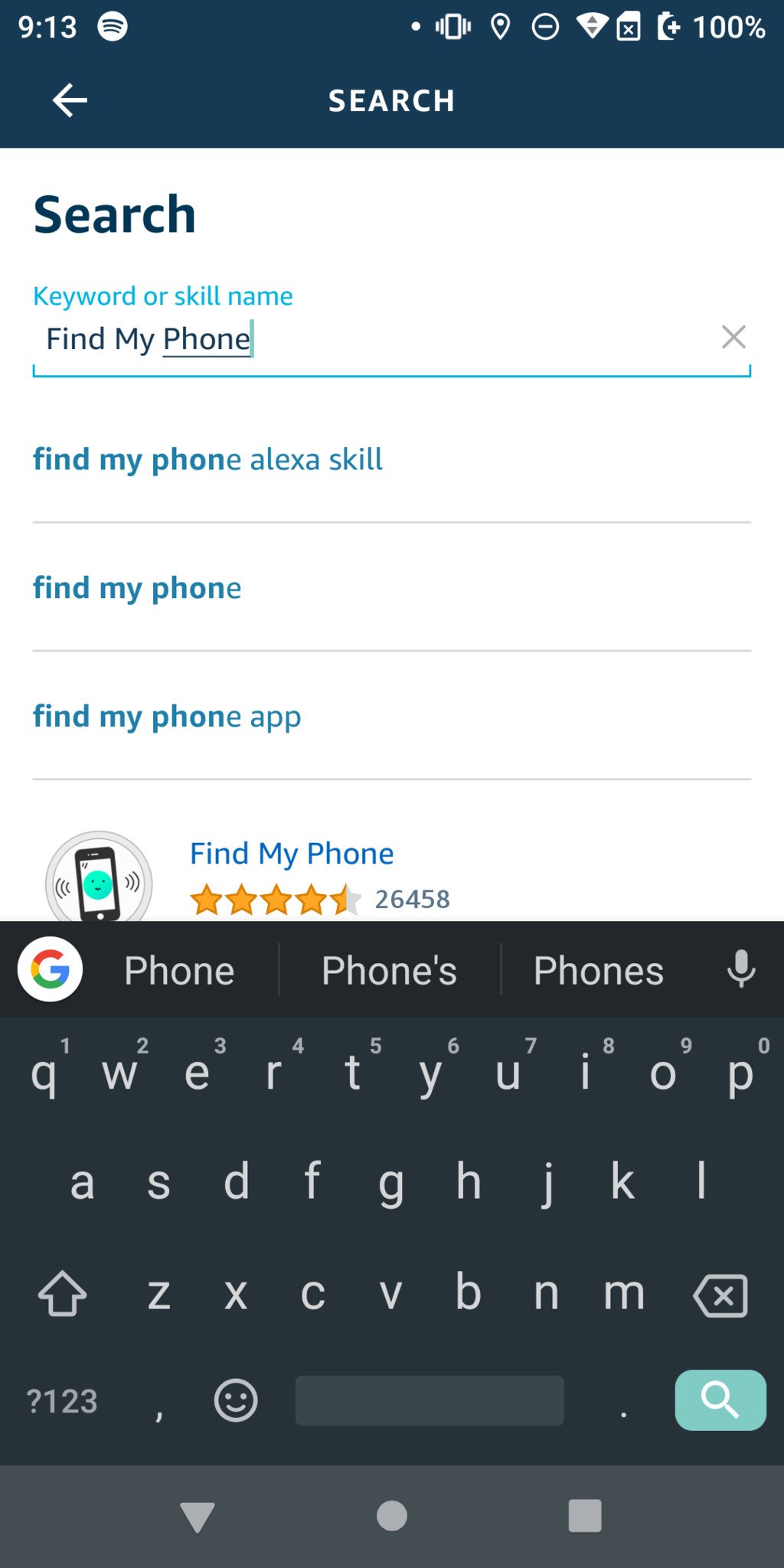 Alexa find my phone 4