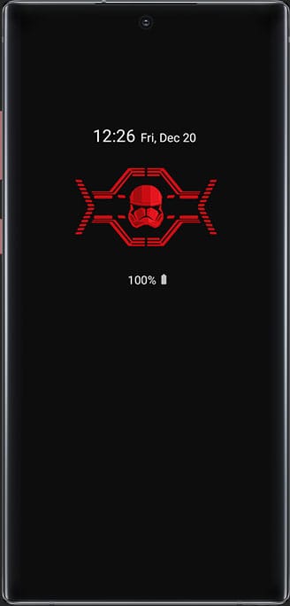 Samsung Galaxy Note 10+ Star Wars UI