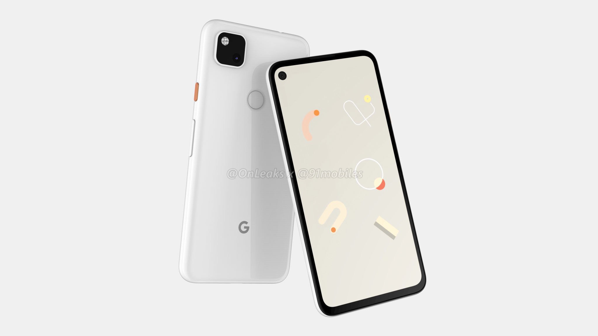 Leaked Pixel 4a renders reveal a hole-punch notch and 3 ...
