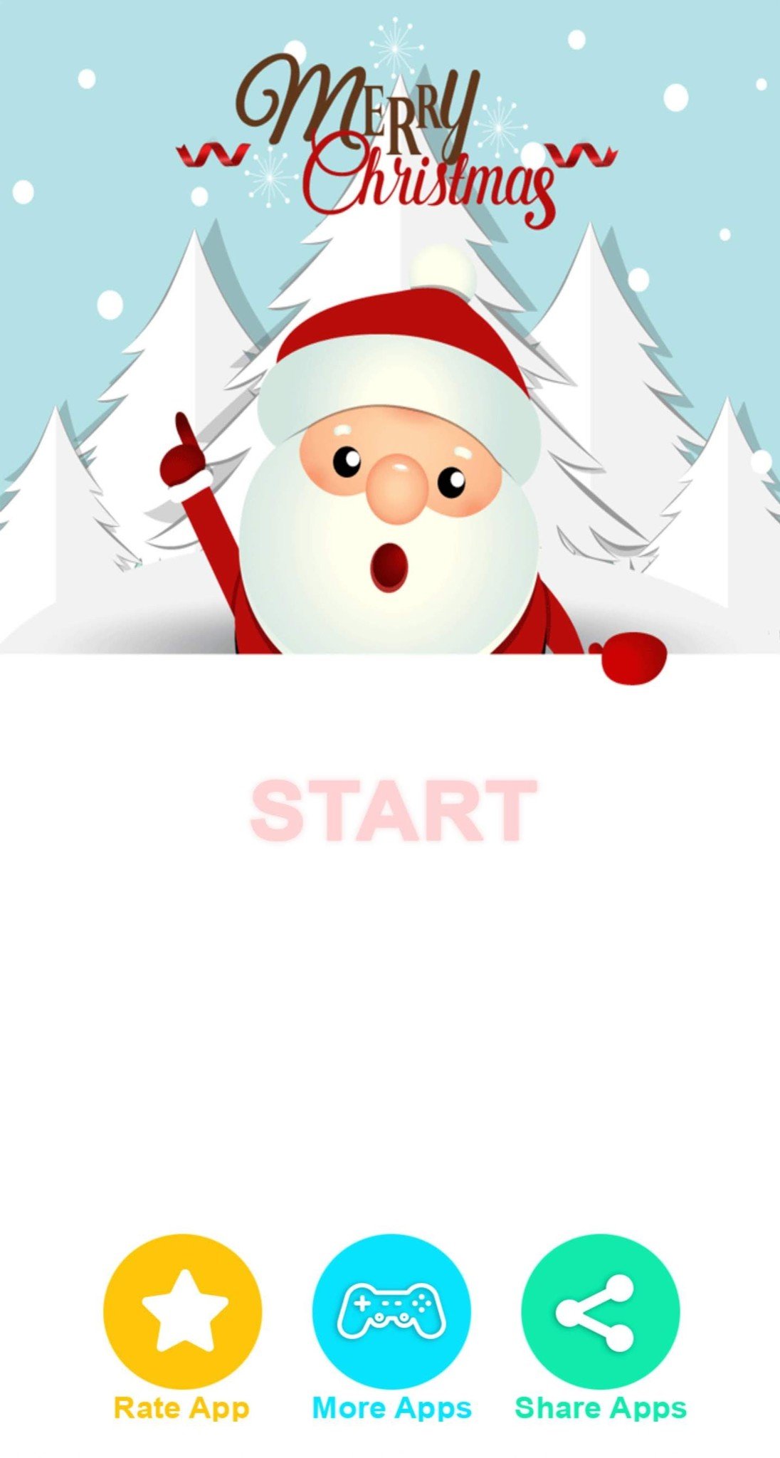 Smellow Santa Claus Norad Tracker Simulator home screen