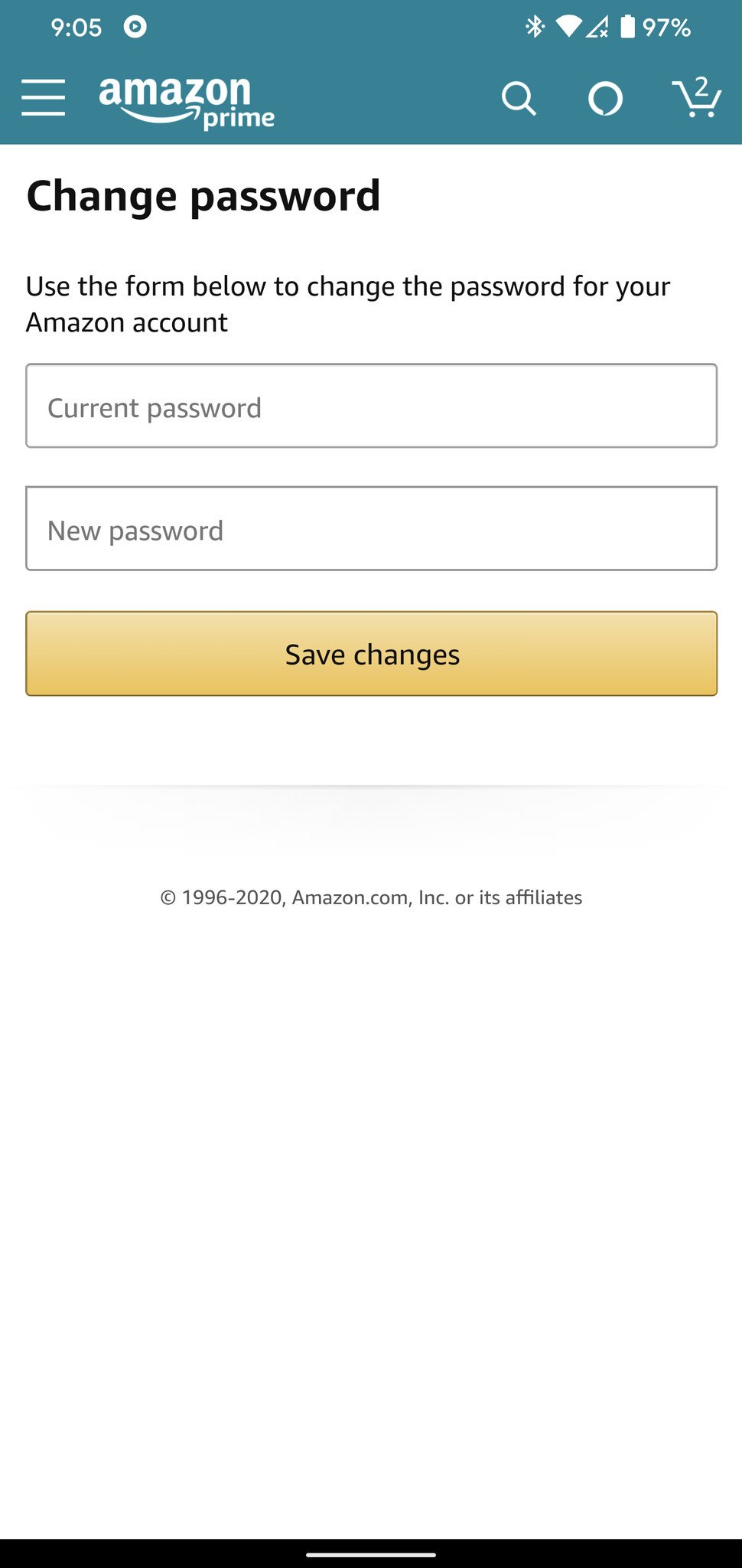 How to change your Amazon password Android Central