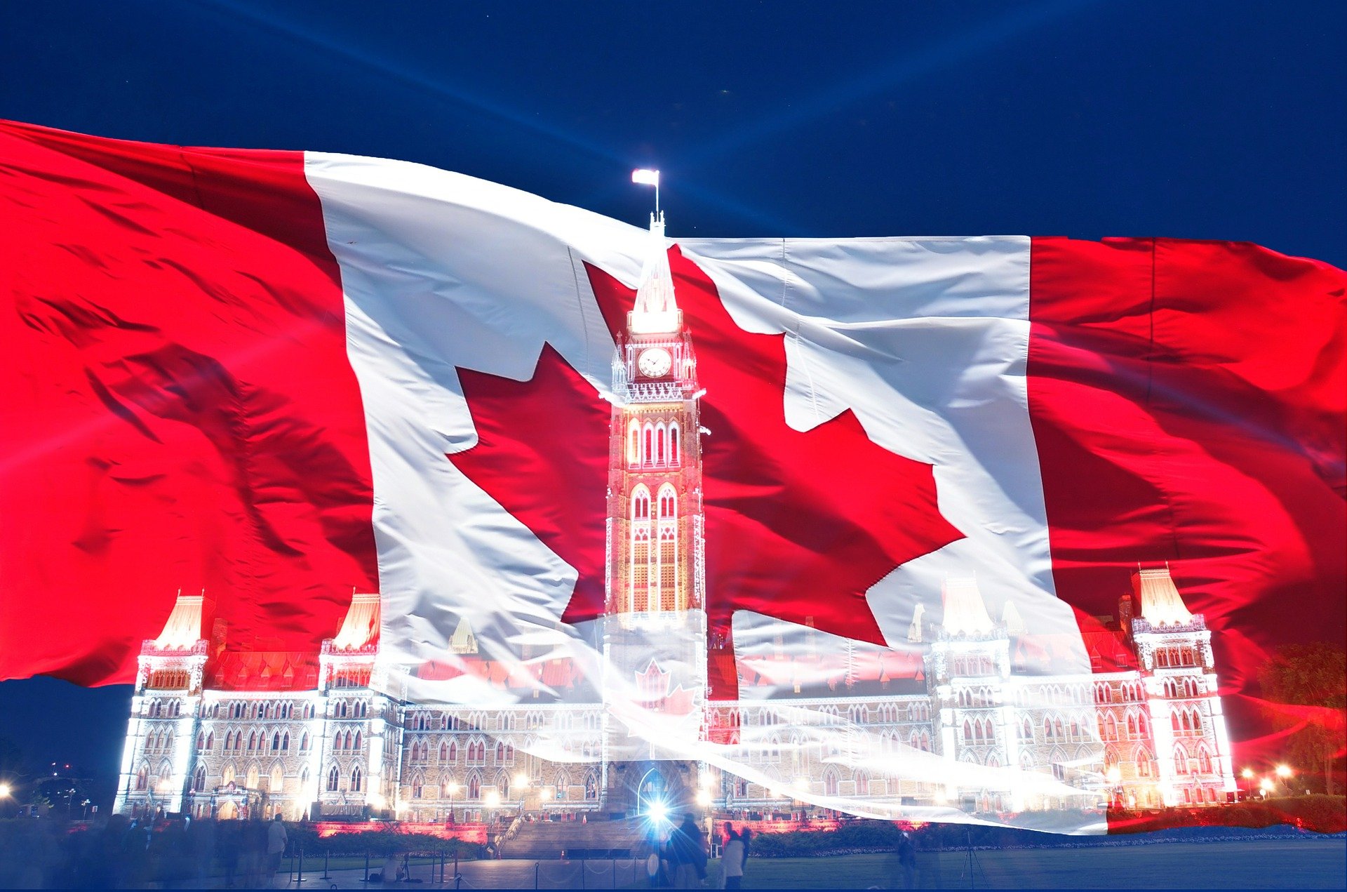 Canada Day Flag Backdrop