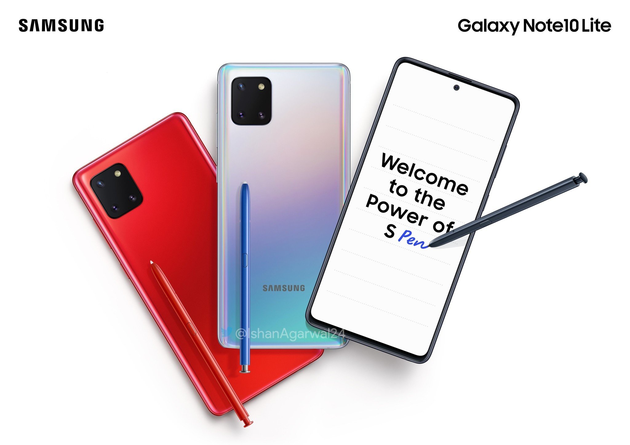 Galaxy Note 10 Lite Leaked Promo Image