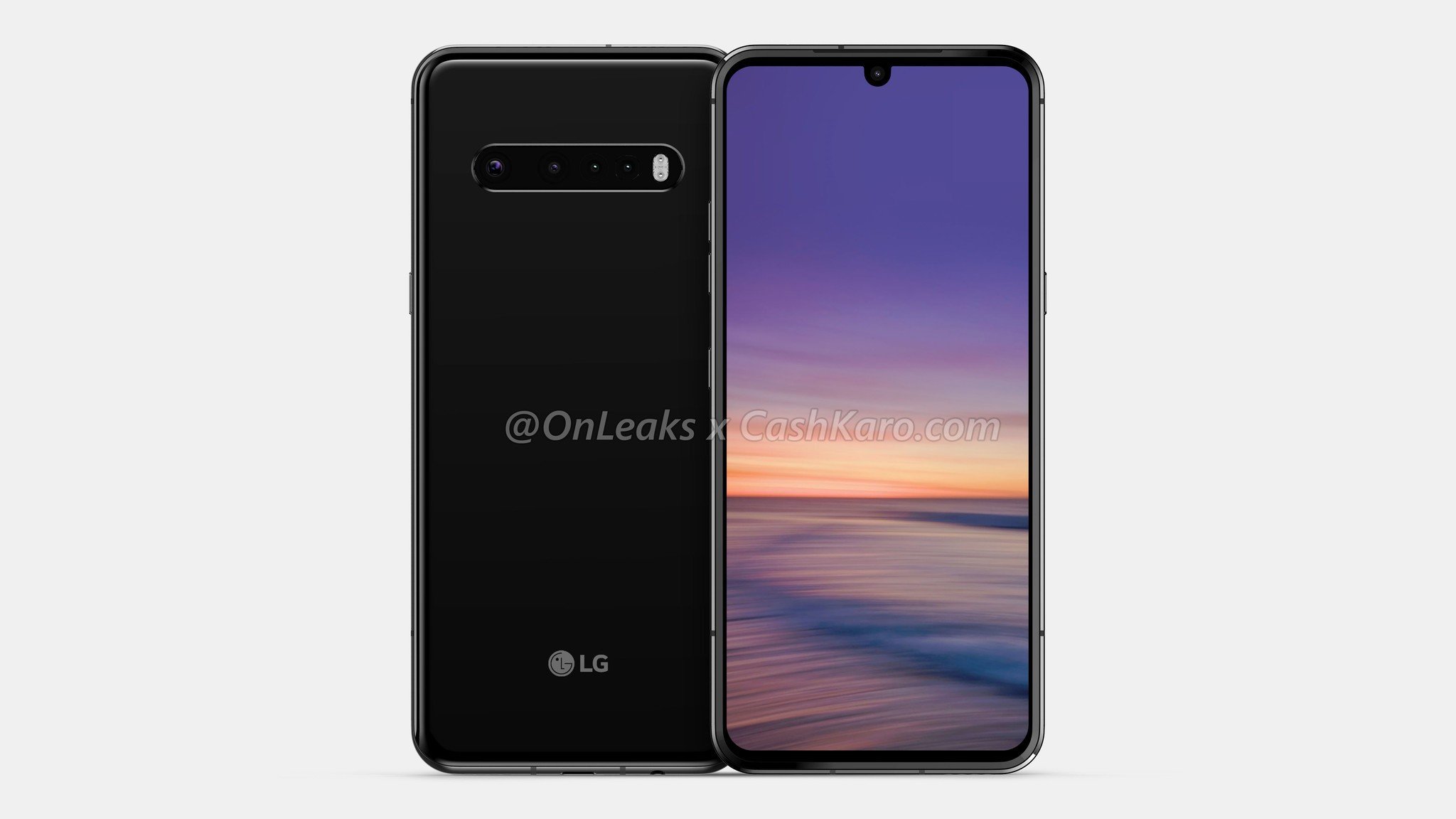 LG G9 leaked render
