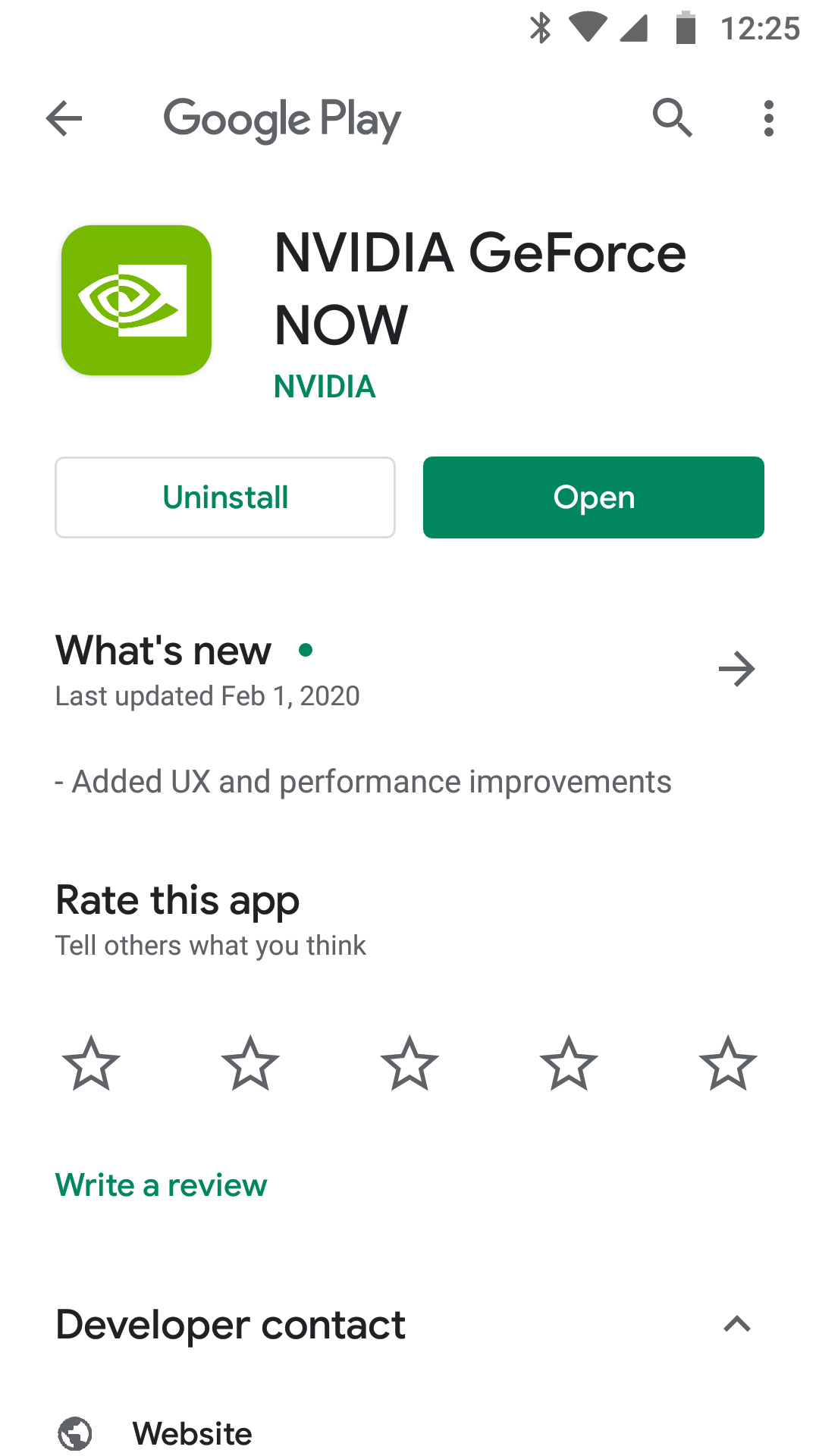 Geforce Now Googleplay Open Android