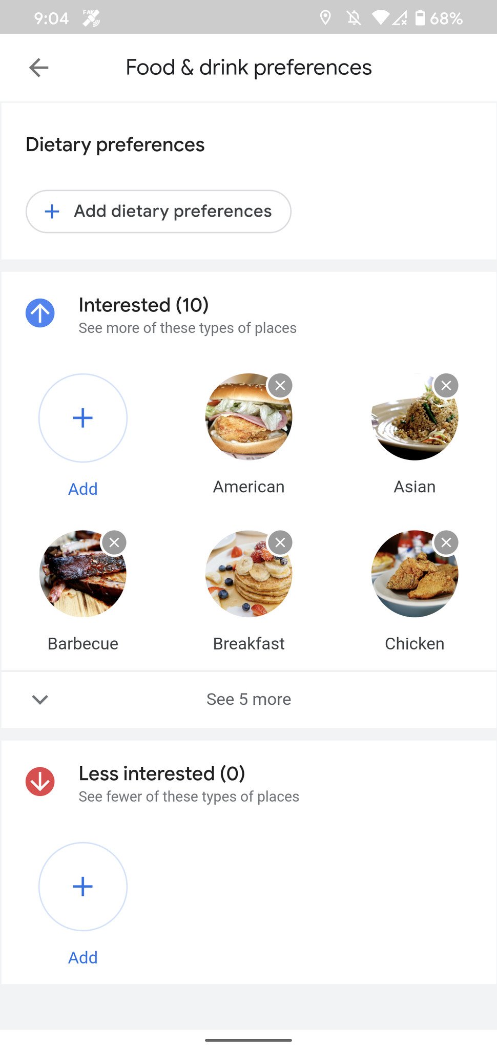 Google Maps Restaurant Recommendations