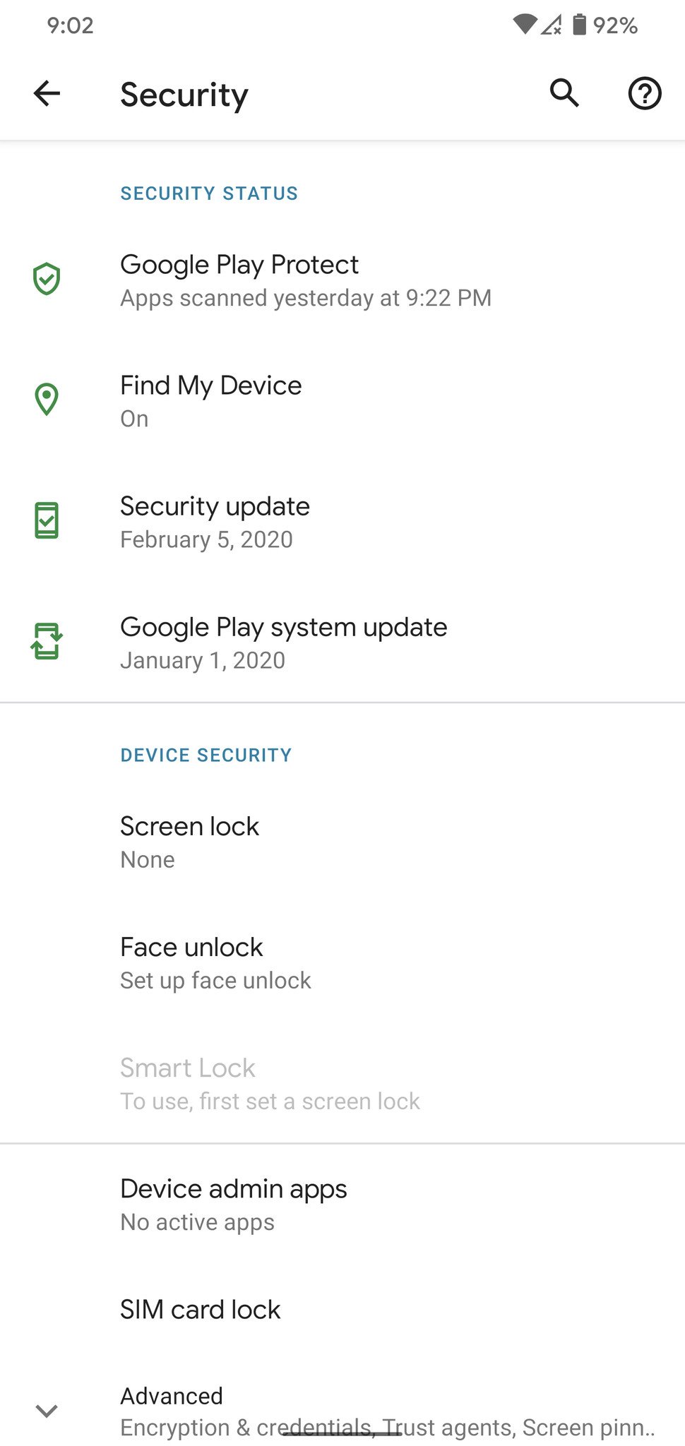 How to disable the lock screen on Android