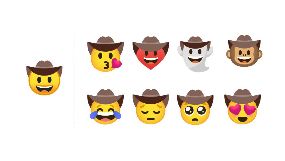 Original Vs New Cowboy Emojis