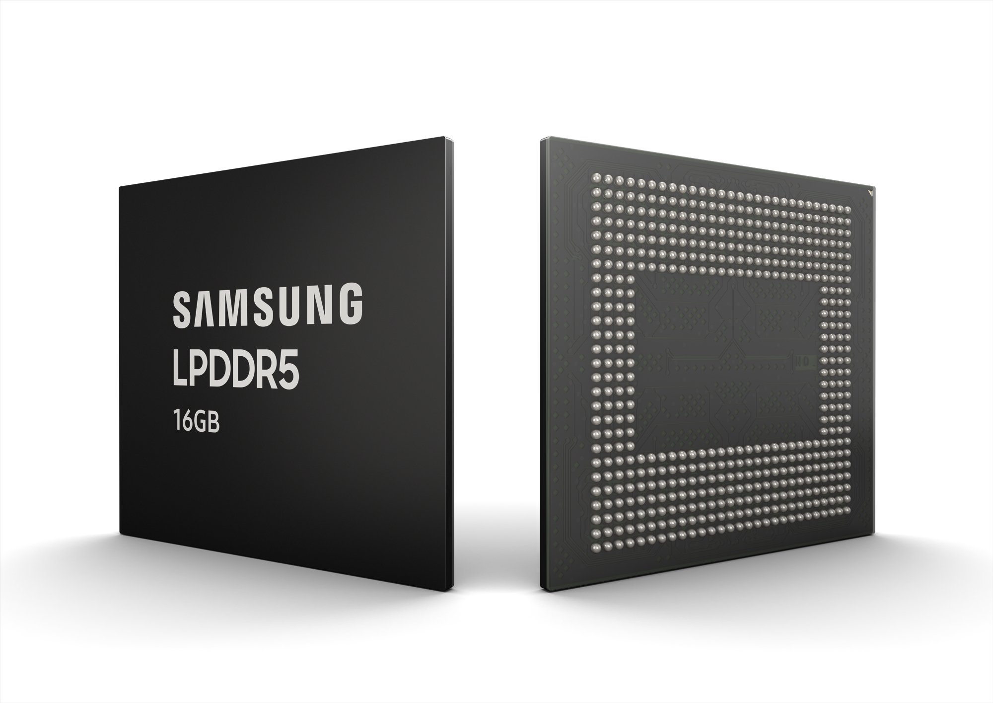 Samsung is the first to begin mass production of 16GB LPDDR5 DRAM thumbnail