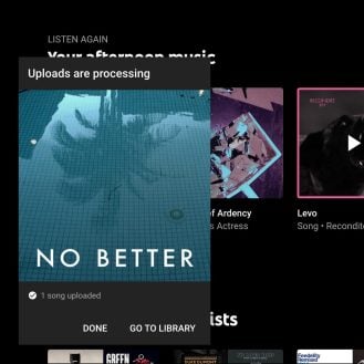 Youtube Music Cloud Library