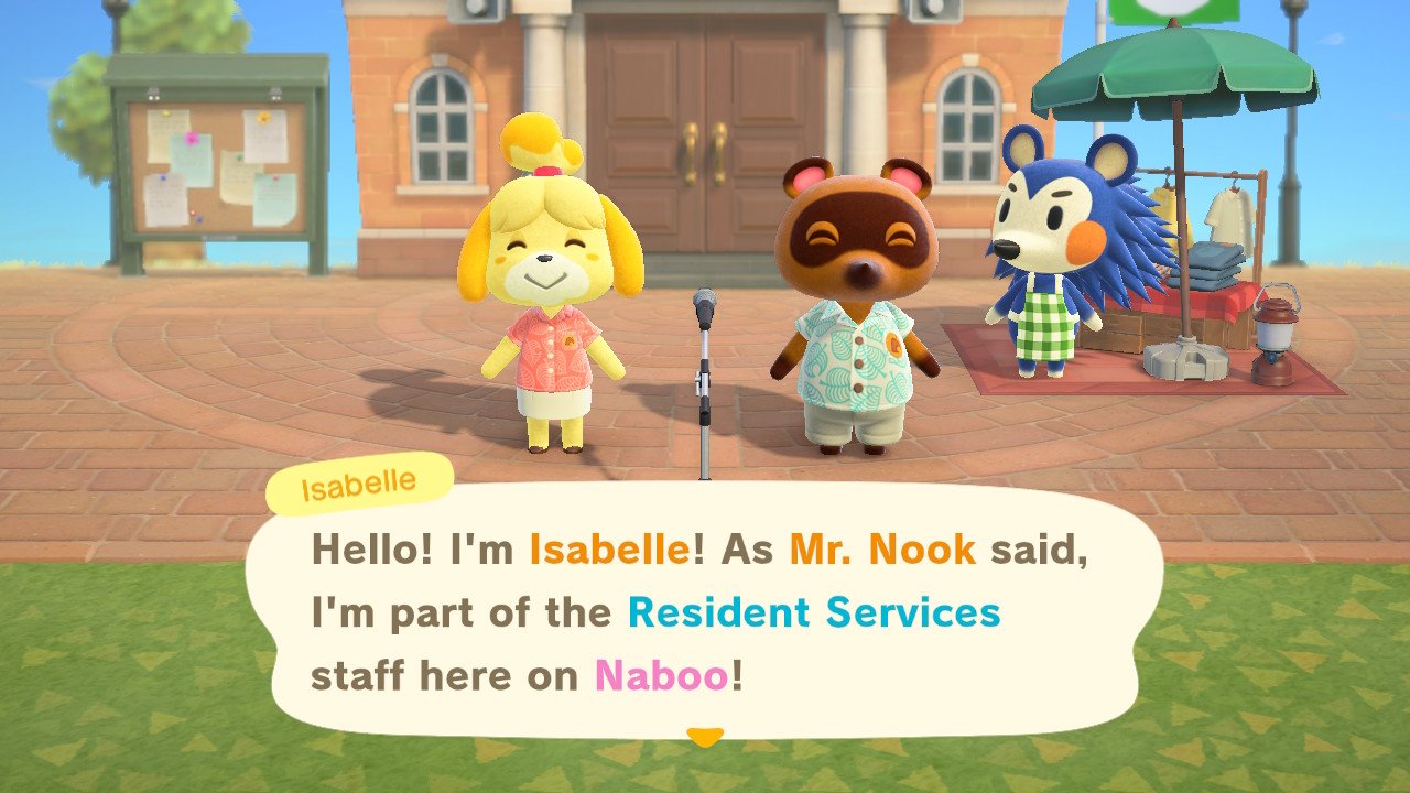 Animal Crossing My Island Isabelle