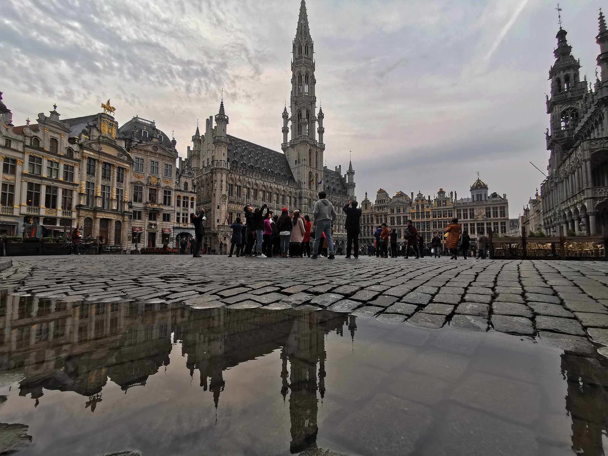 Brussels Water Reflection Pixel