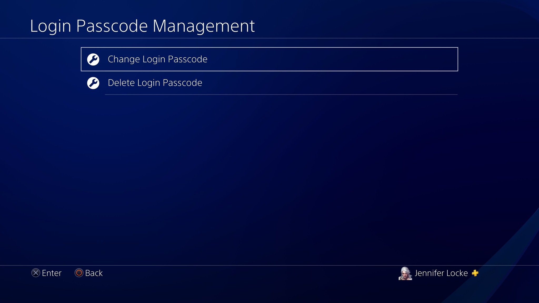 Change Or Delete Passcode PS4