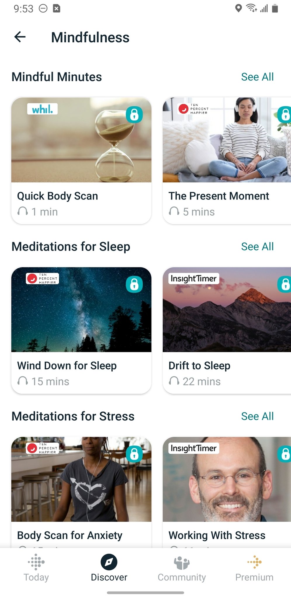 Fitbit App Mindfulness 2