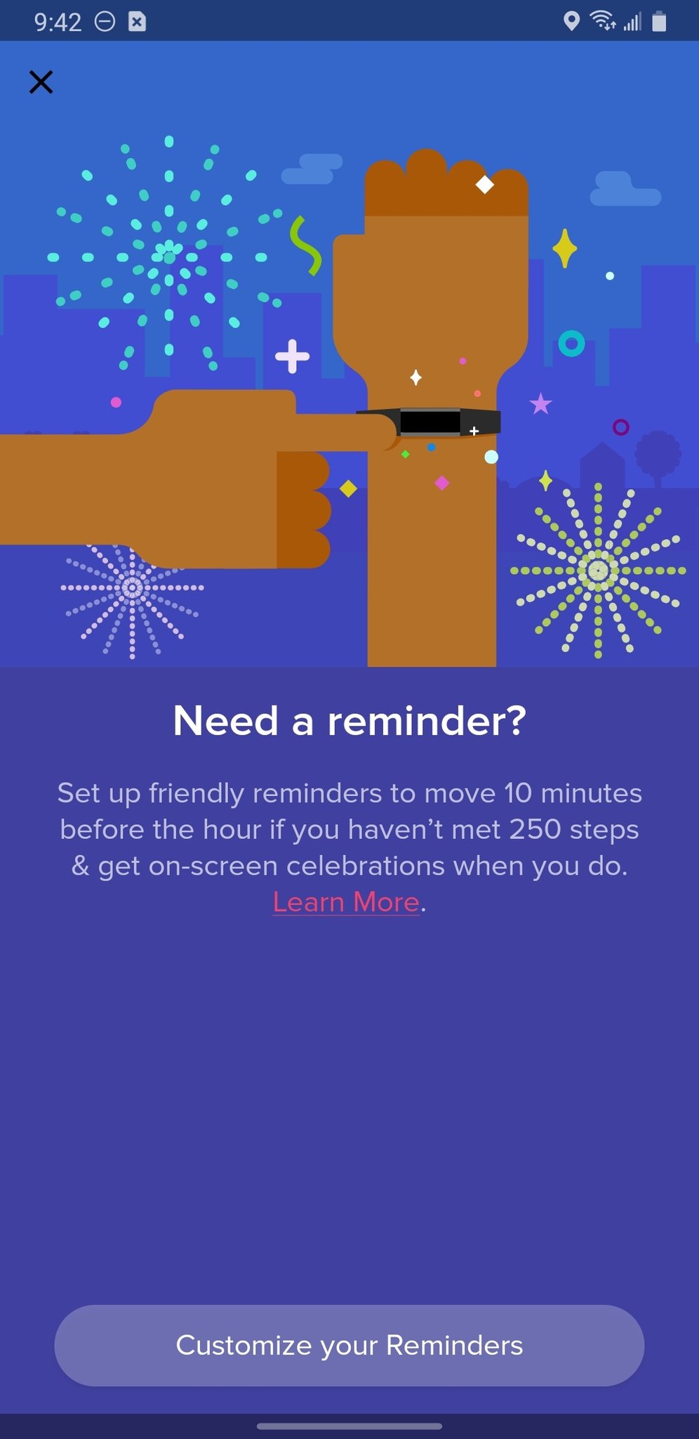 Fitbit App Reminder 1