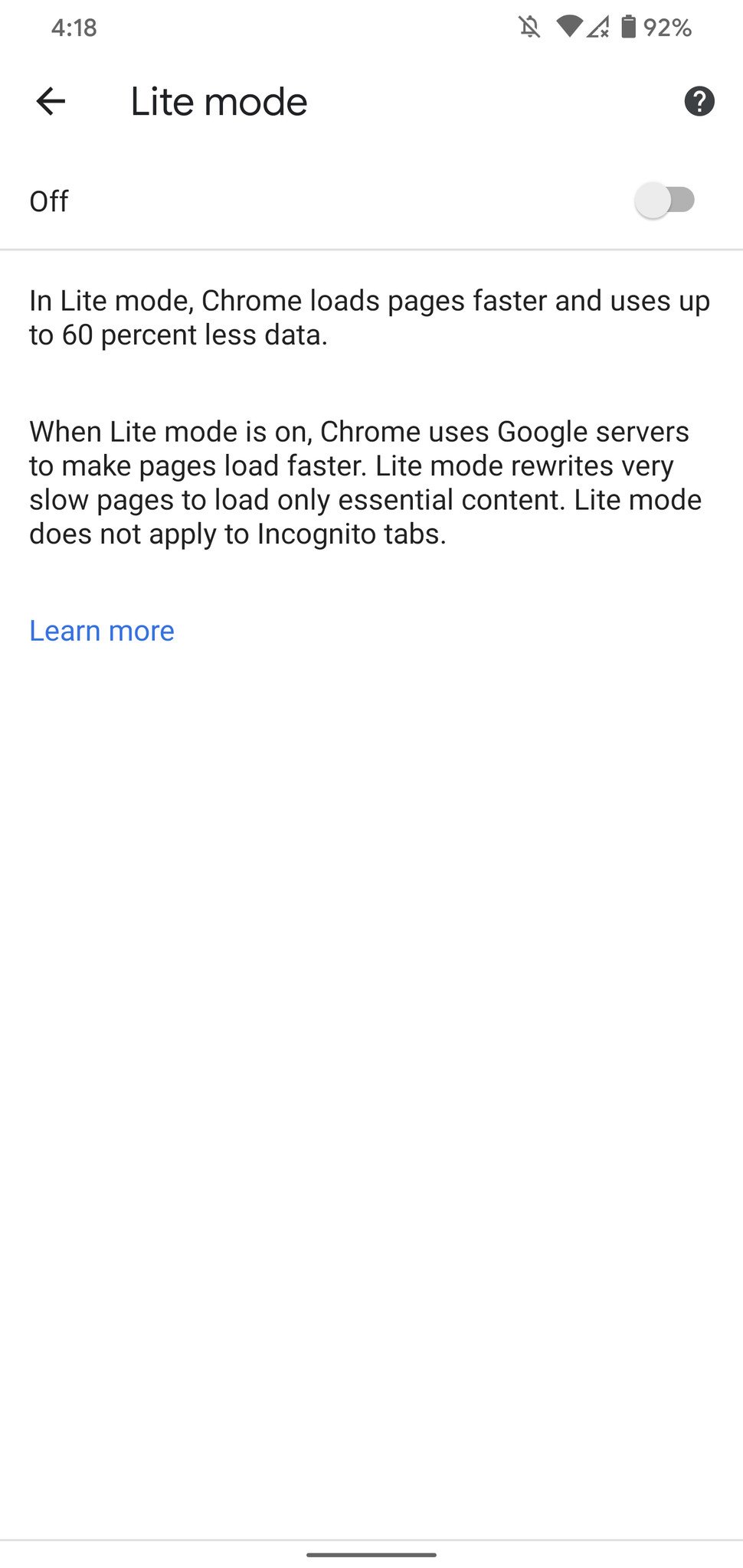 How To Use Less Data In Google Chrome