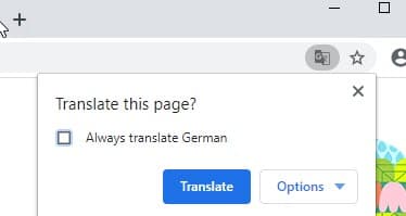 Old Translate Ui Chrome