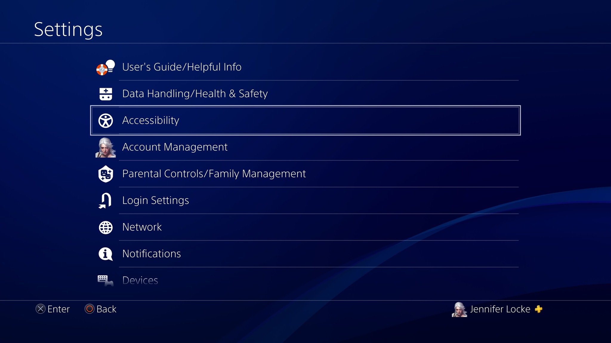 Ps4 Settings Accessibility