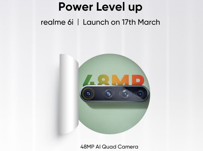 Realme 6i with MediaTek Helio G80 SoC to launch on March 17