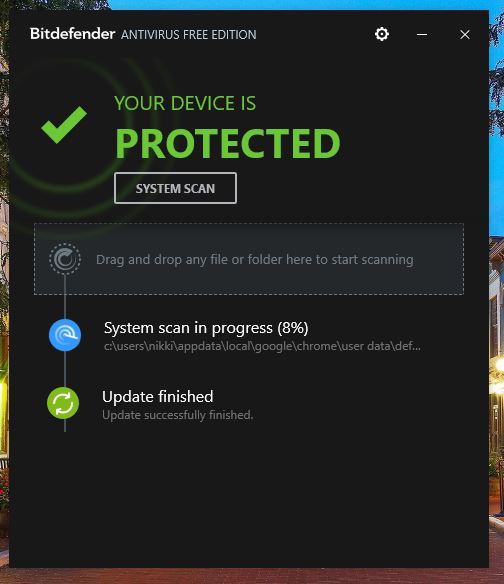 Bitdefender Free Antivirus Secure