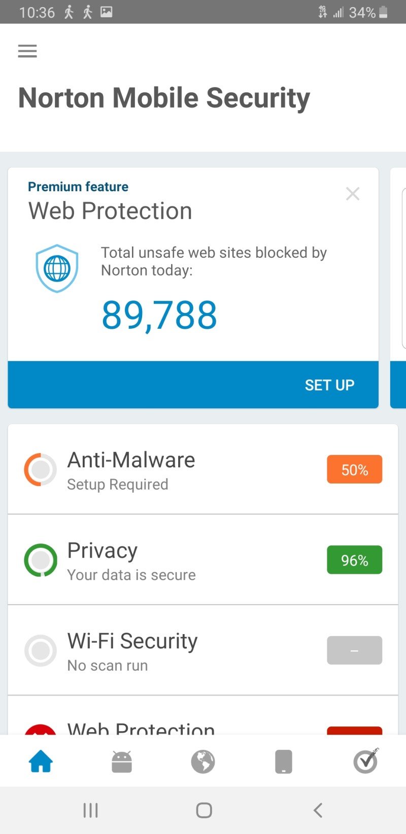 Norton Mobile Antivirus Screenshot Edited