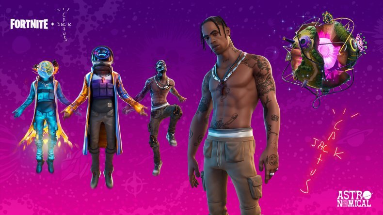 Travis Scott Turns Fortnite Into Astroworld Previews New Song