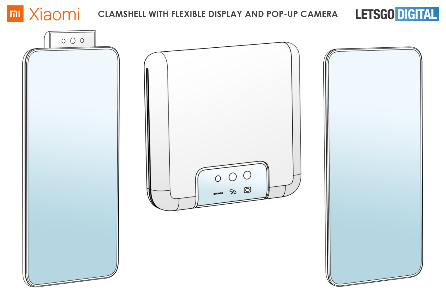 Xiaomi Foldable Phone Pop Up Camera