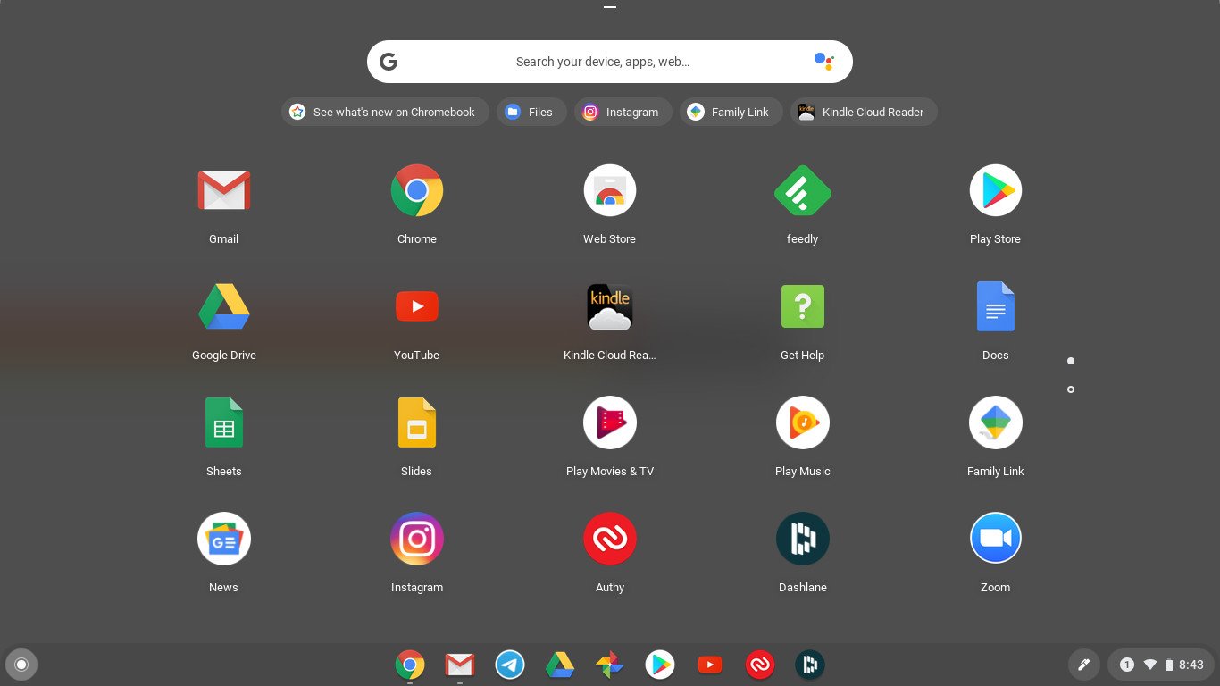 Zoom Chromebook Web App 4