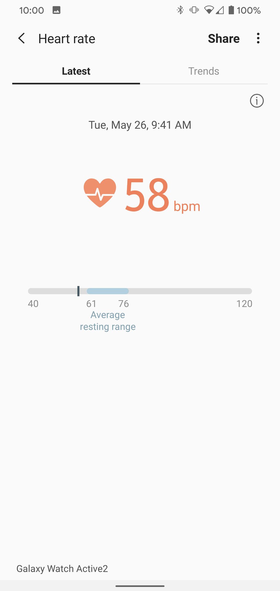 Samsung Health App Heart Rate