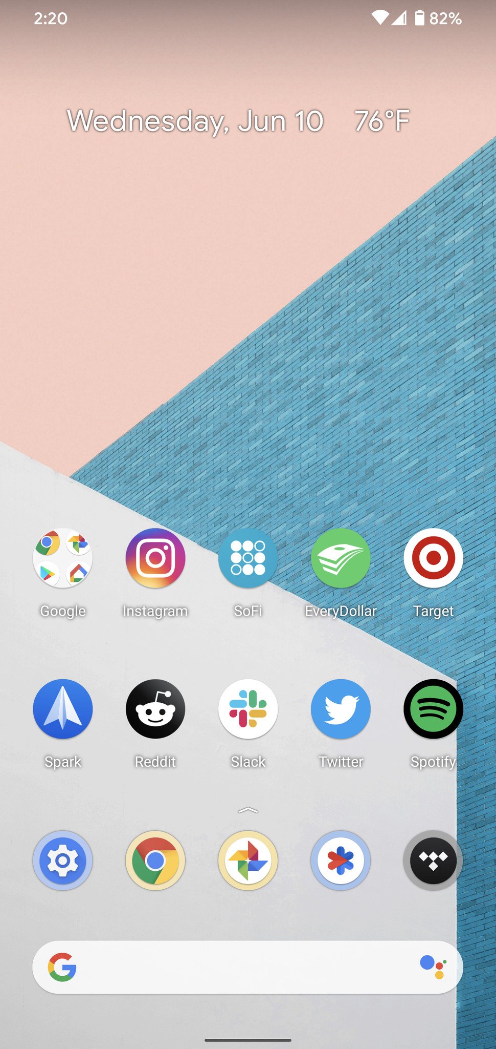 Android 11 home screen app suggestions