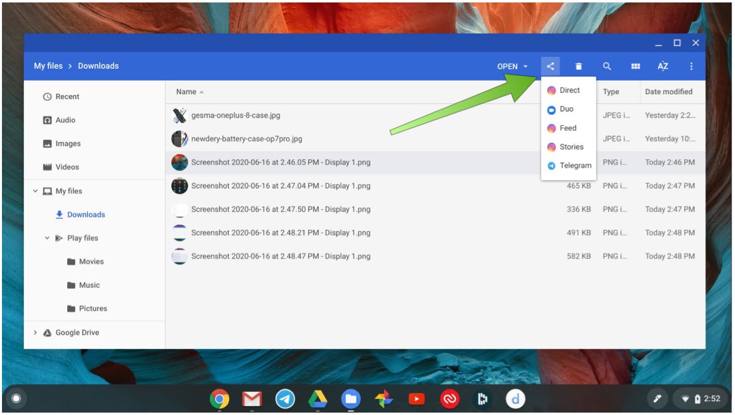 Chromebook Files App 5