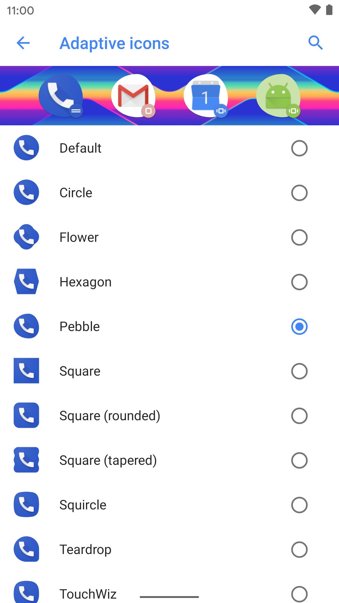 Action Launcher Icon Shapes