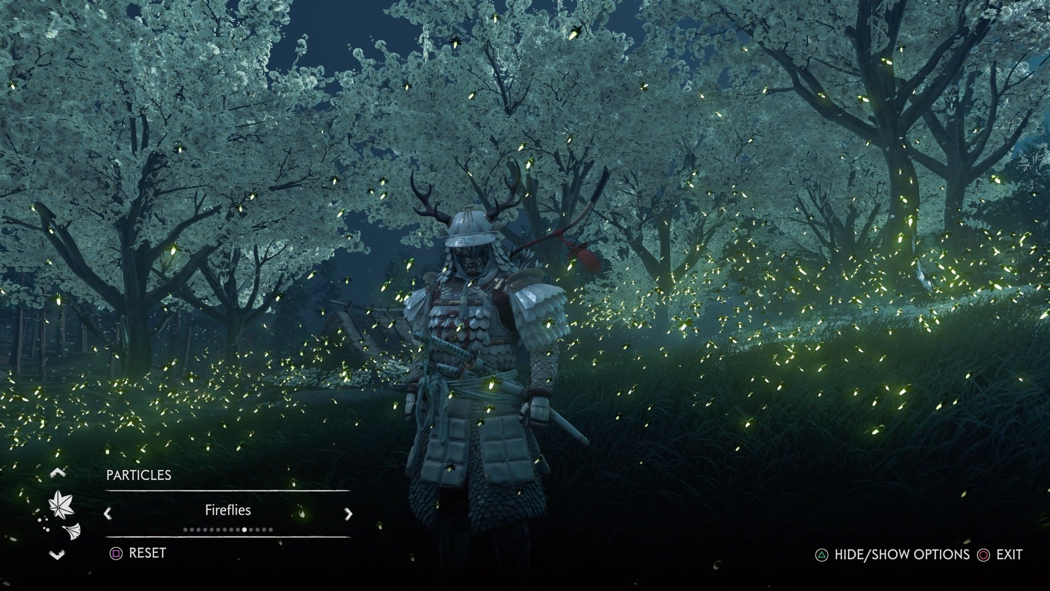 Ghost Of Tsushima Photo Mode Particles Fireflies
